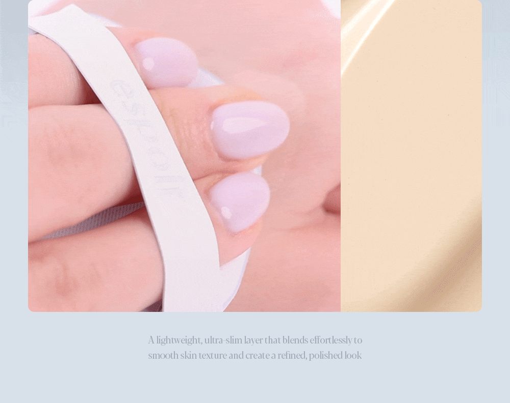 Silk skin layer cushion