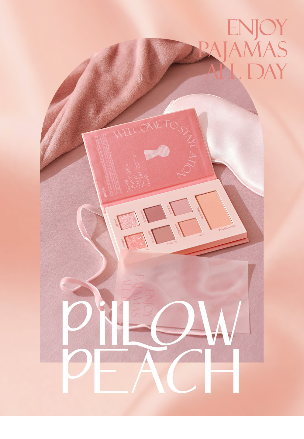 ENJOY PAJAMAS ALL DAY - pilLOW PEACH