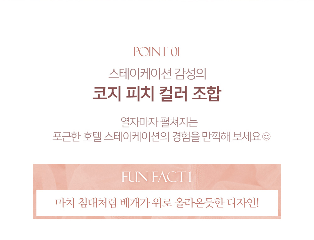 [Espoir] 2021 F/W Look Book Palette Pillow Peach