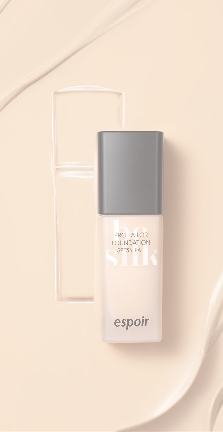espoir pro tailor foundation be silk